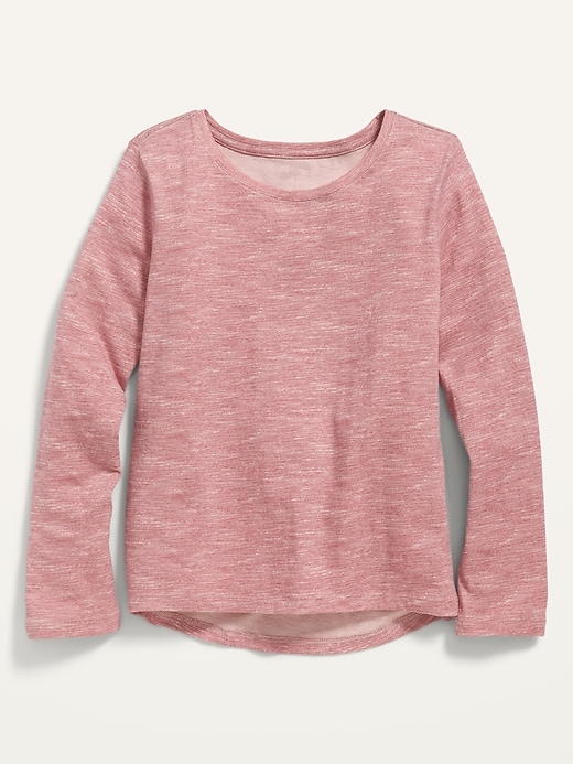 Old Navy - Softest Long-Sleeve Scoop-Neck T-Shirt for Girls