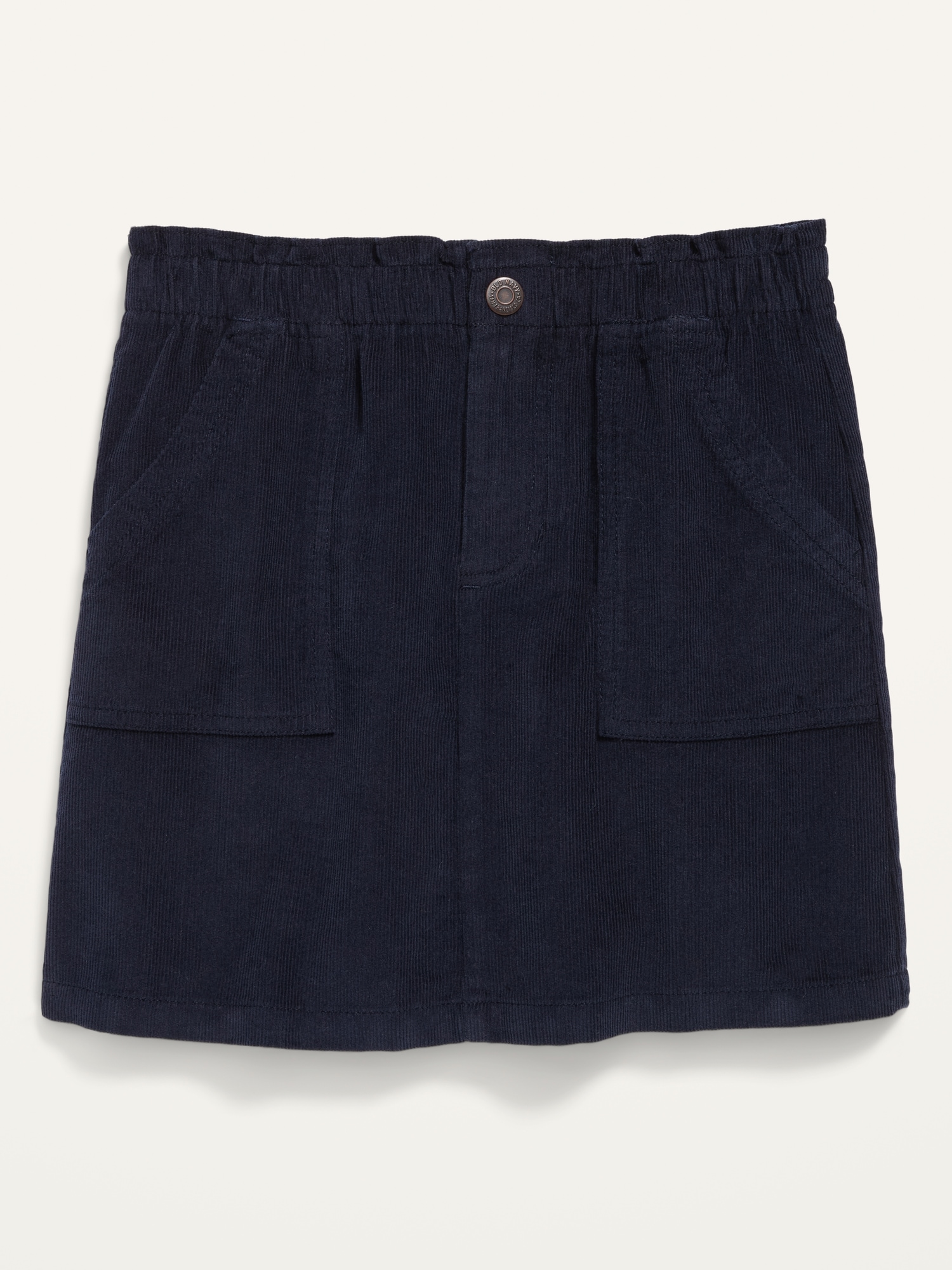 Corduroy skirt navy on sale blue