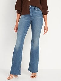 Old navy micro flare hot sale jeans