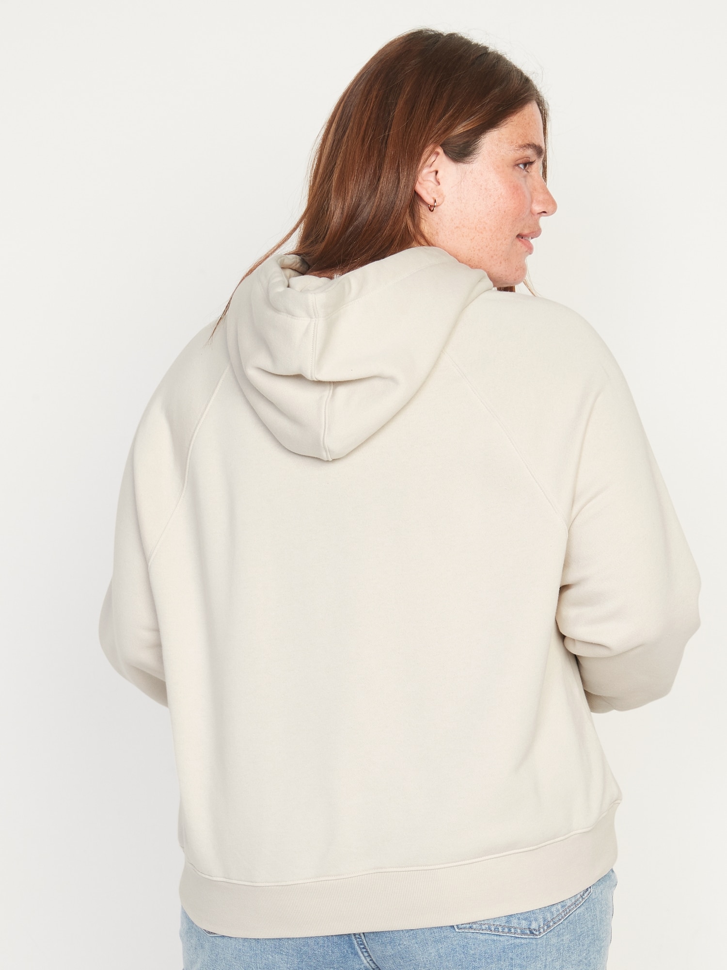 Oversized Fleece Hoodie for Women