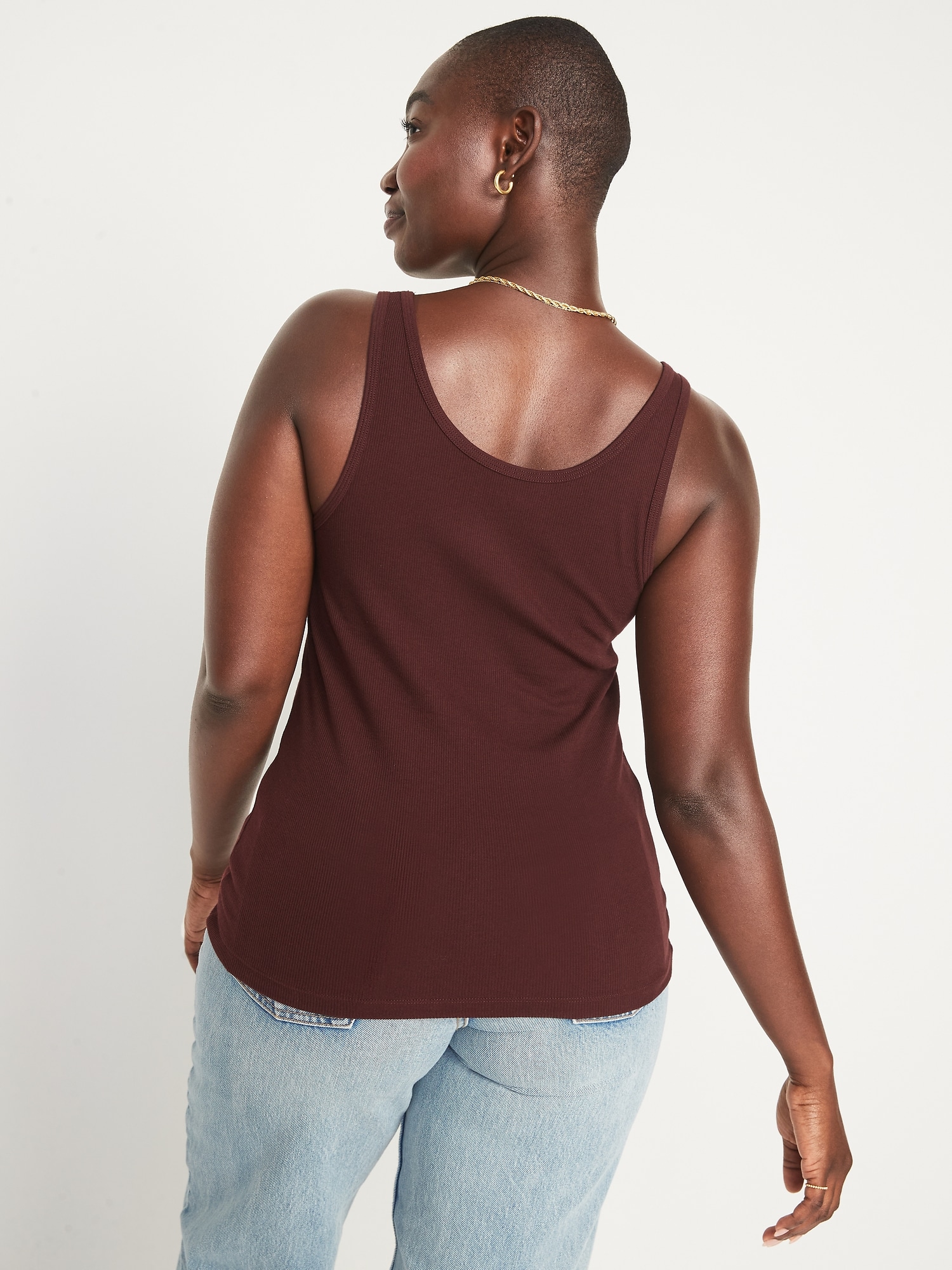 Old Navy Rib-Knit First Layer Tank Top for Women