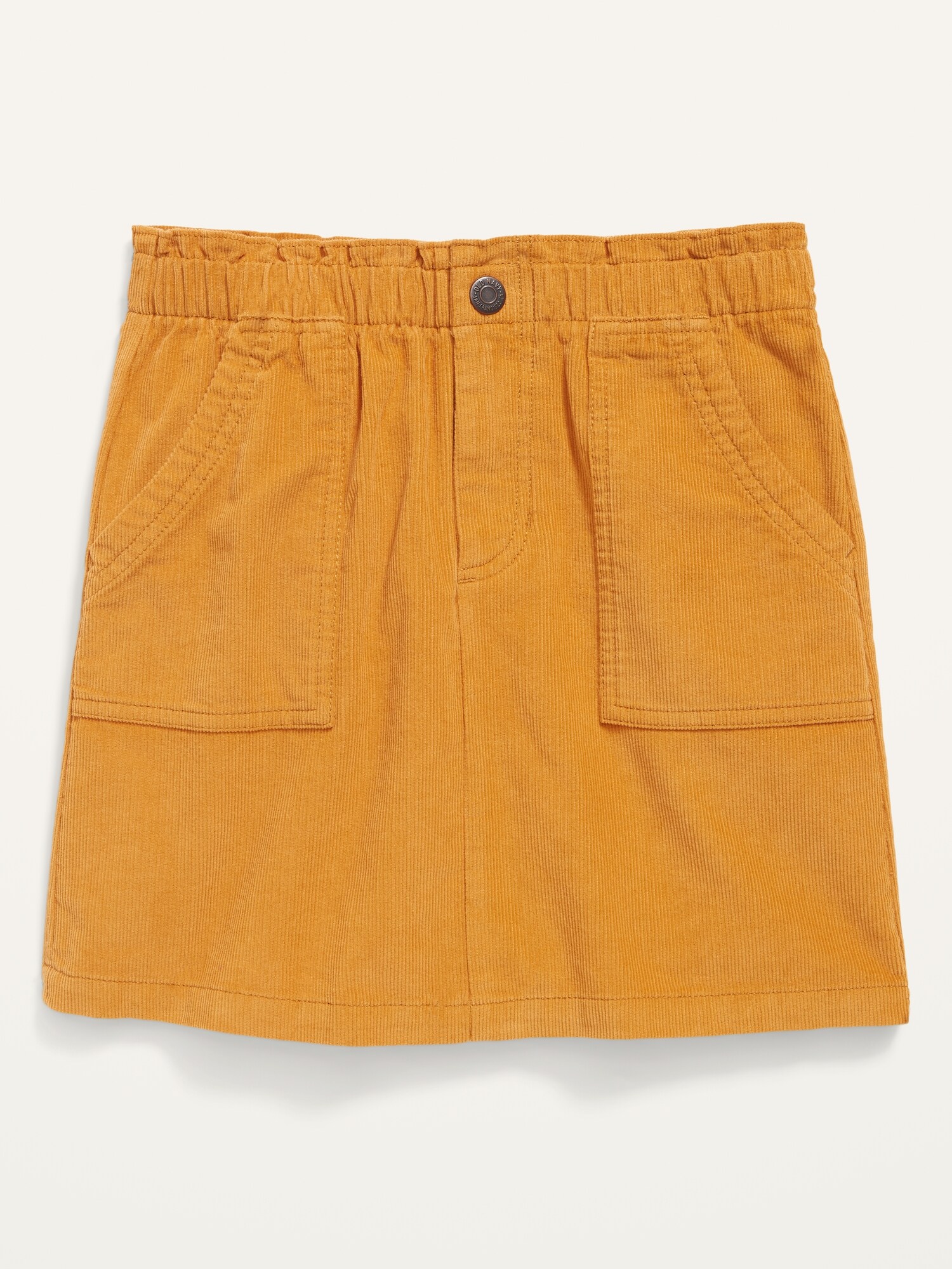 Corduroy shop skirt yellow