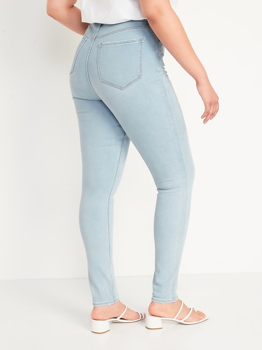 Image number 6 showing, Extra High-Waisted Rockstar 360° Stretch Super-Skinny Jeans for Women