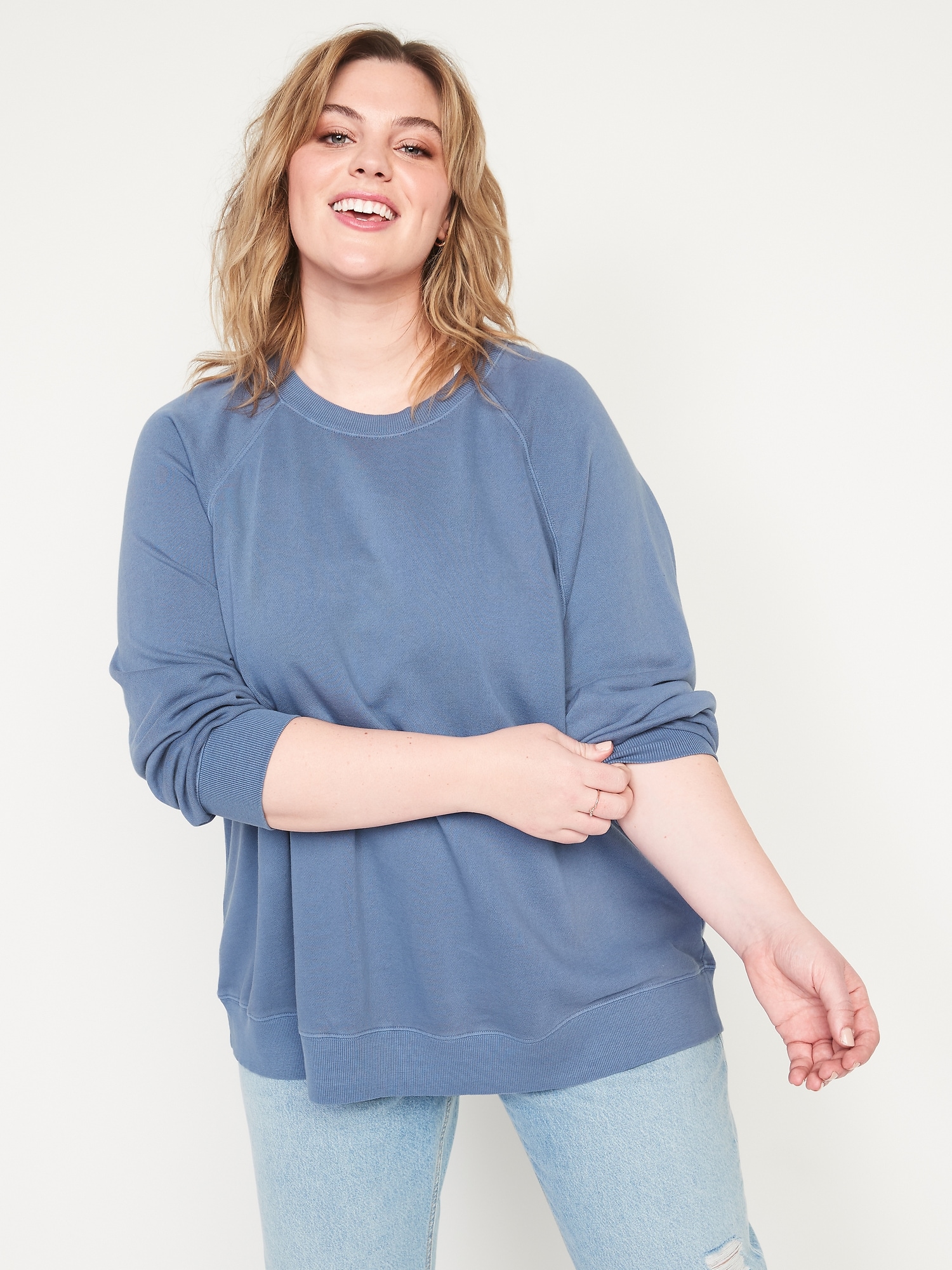 Oversized Vintage Tunic Sweatshirt for 