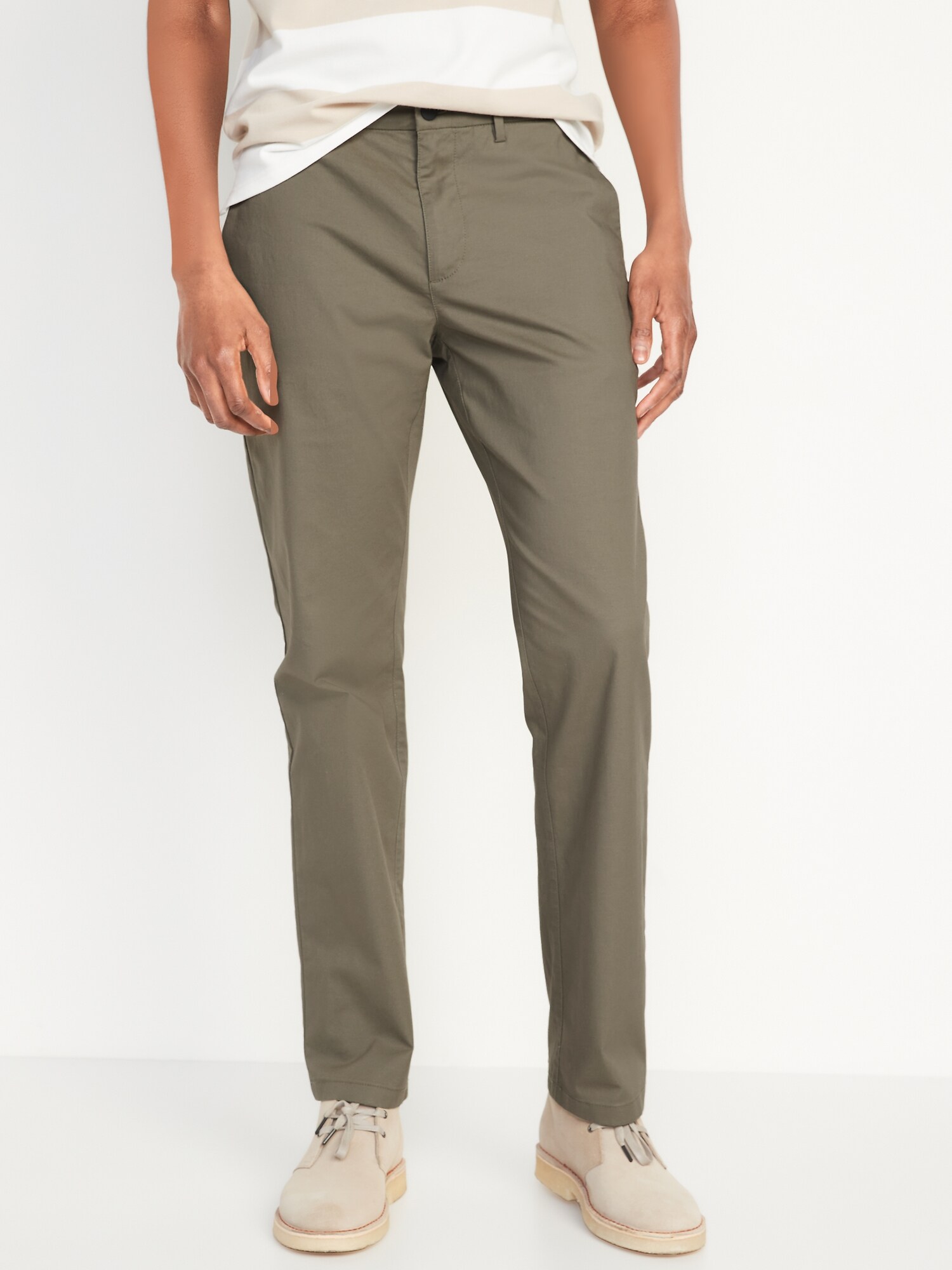 In Review: The Old Navy Slim Built-In Flex Dry Quick Ultimate Khakis