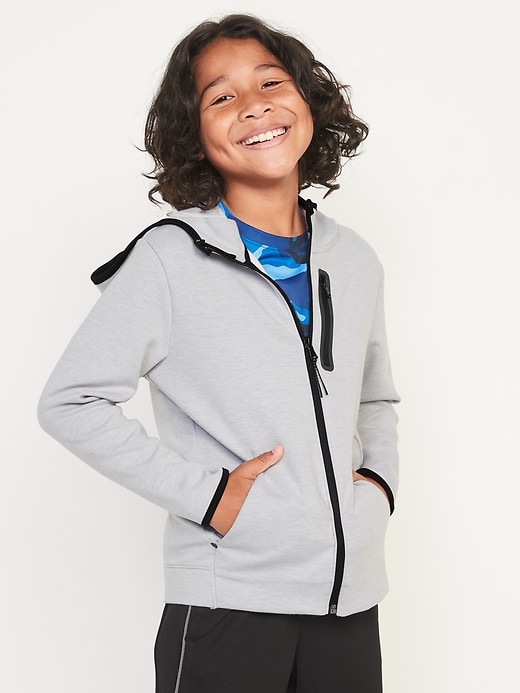 View large product image 1 of 2. Dynamic Fleece Zip Hoodie for Boys