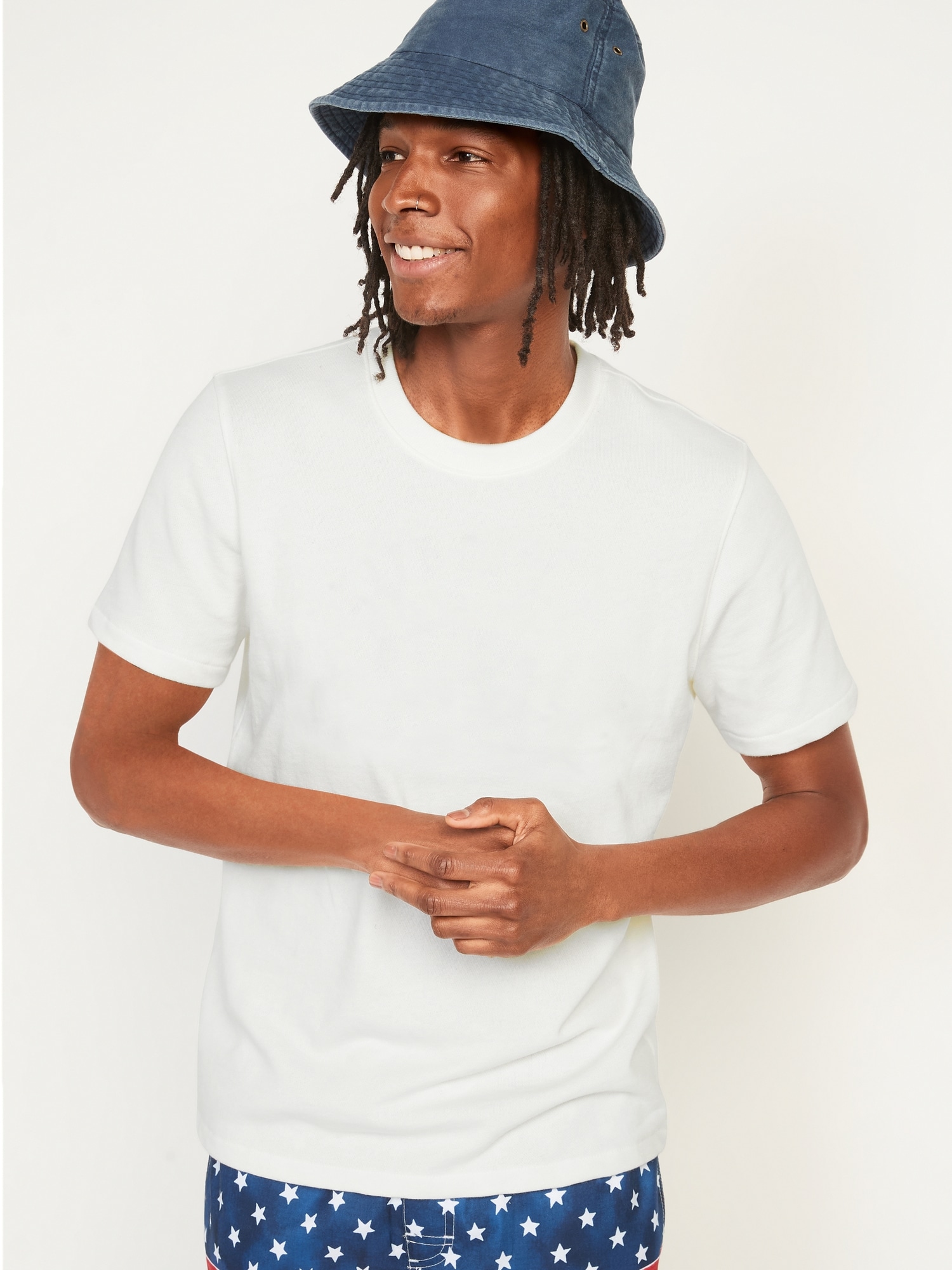 French Terry Short-Sleeve Sweatshirt for Men | Old Navy