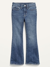 View large product image 3 of 4. High-Waisted Flare Jeans for Girls