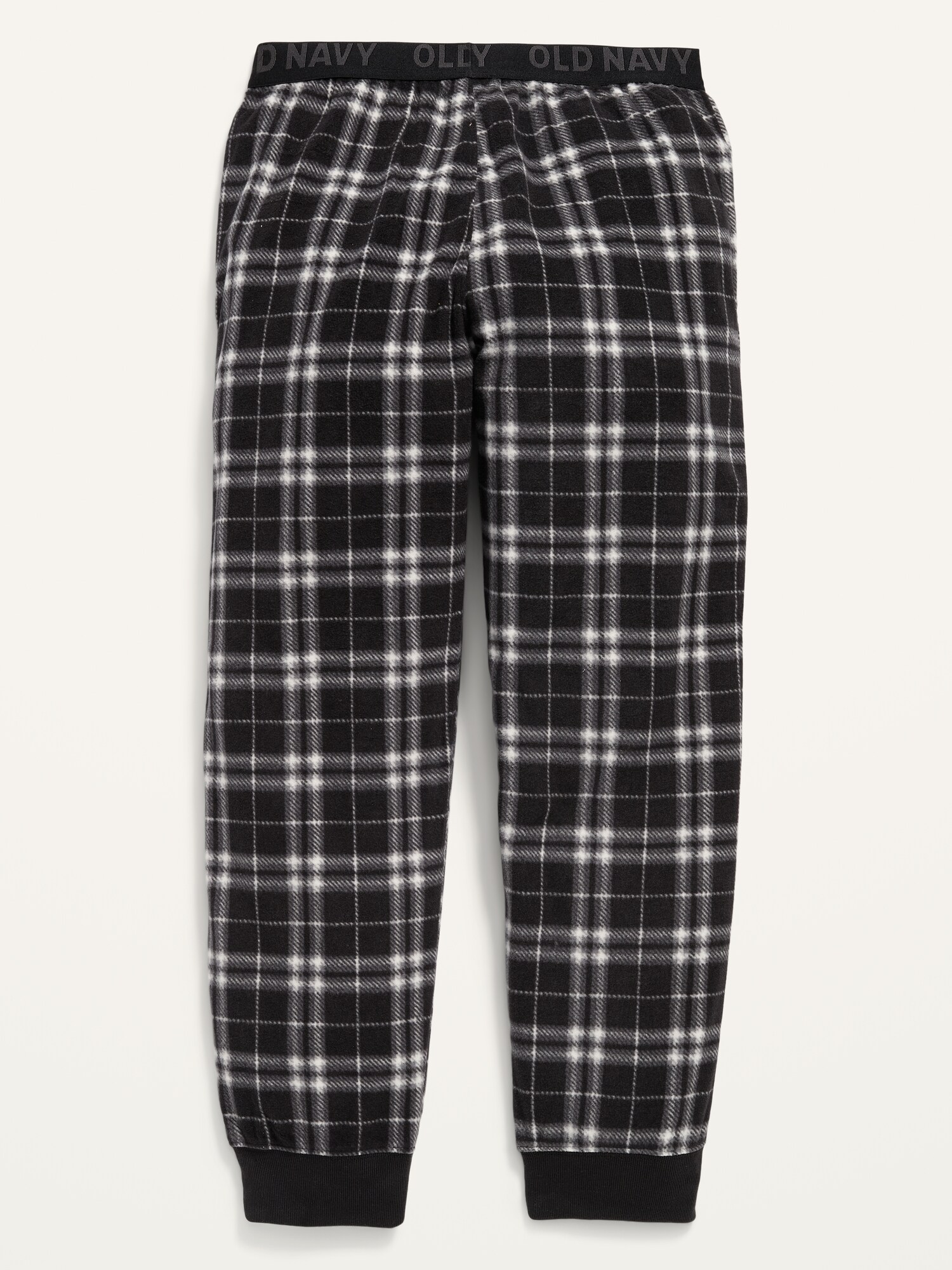 Old navy black discount and white plaid pajamas