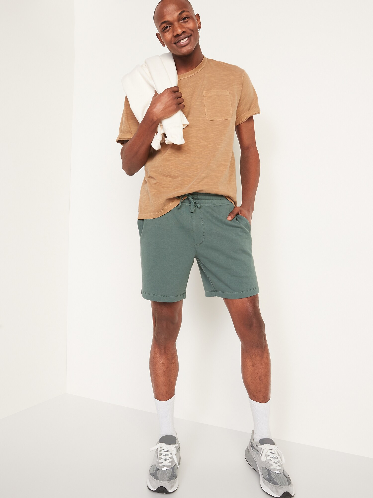 French Terry Sweat Shorts for Men -- 7 