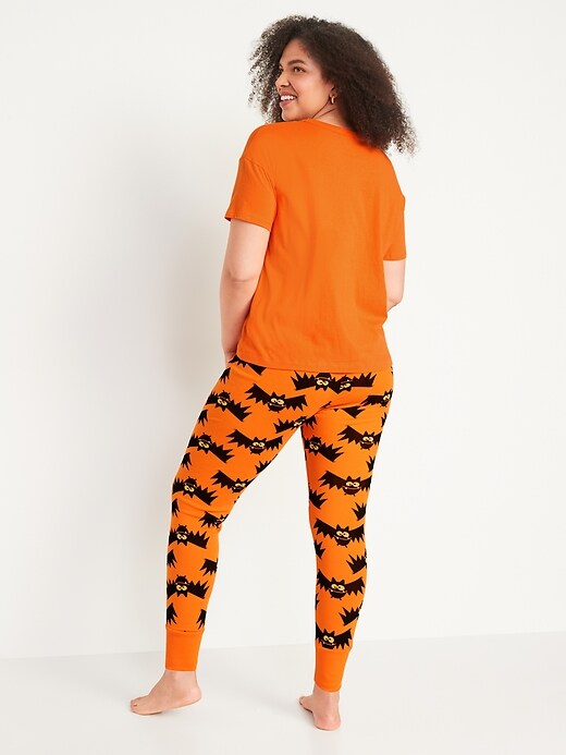 Image number 6 showing, Halloween Graphic Pajama Set