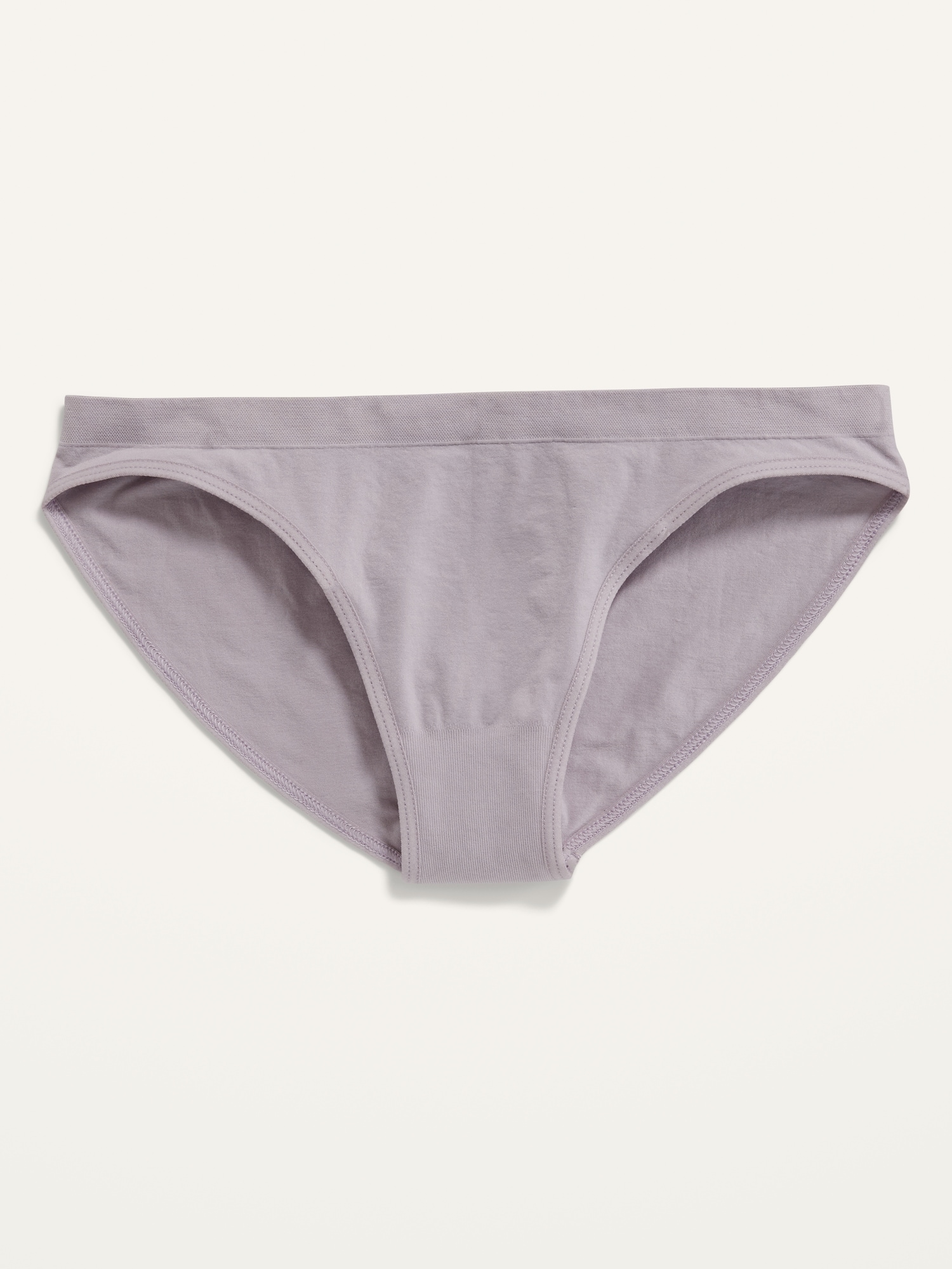 Old Navy Low-Rise Seamless Bikini Underwear for Women purple. 1
