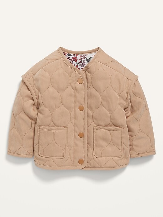 Quilted Snap-Front Jacket for Baby | Old Navy