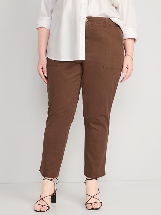 Image number 7 showing, High-Waisted OGC Chino Cropped Workwear Pants