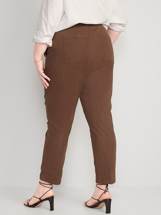 Image number 8 showing, High-Waisted OGC Chino Cropped Workwear Pants