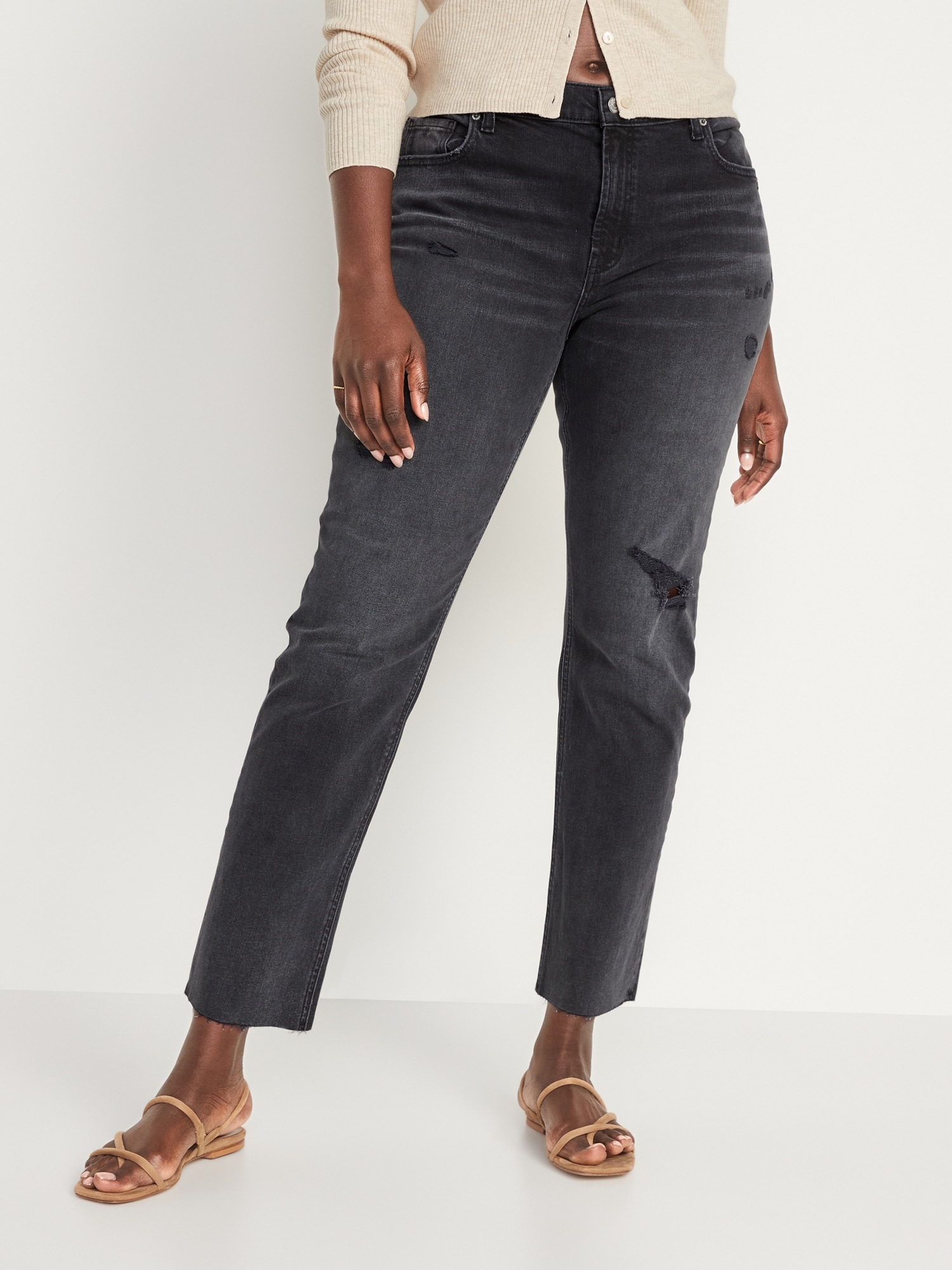 Boyfriend jean outlet noir