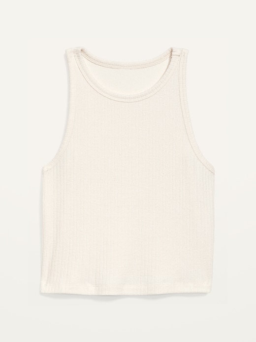 Image number 4 showing, Cropped Rib-Knit Tank Top