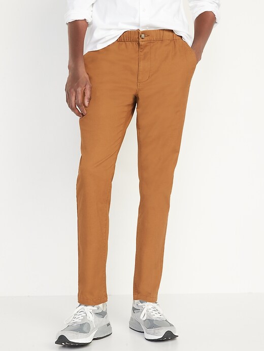 Uniform Skinny Chino Pants Old Navy Khaki School Pants Mens Pants