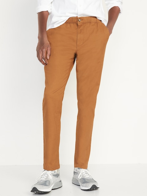 Slim Taper Built-In Flex Pull-On Chino Pants