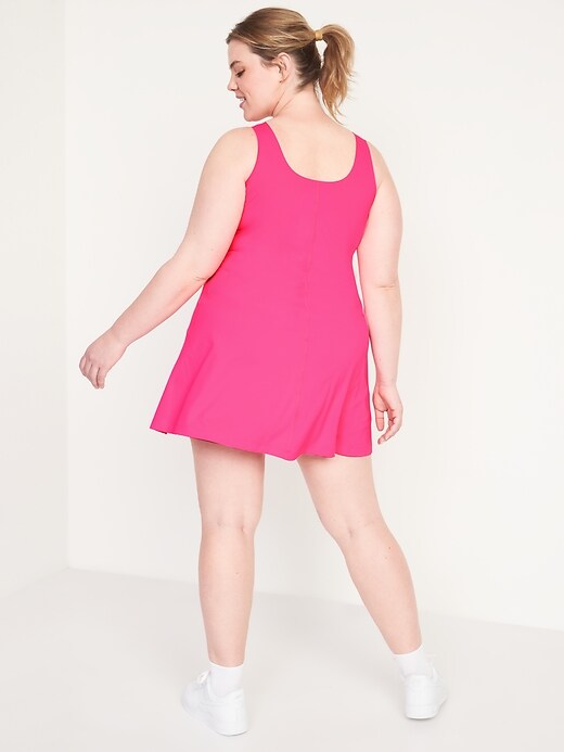 Image number 8 showing, PowerSoft Sleeveless Shelf-Bra Support Dress for Women