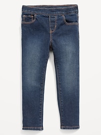 Image number 1 showing, Wow Skinny Pull-On Jeans for Toddler Girls