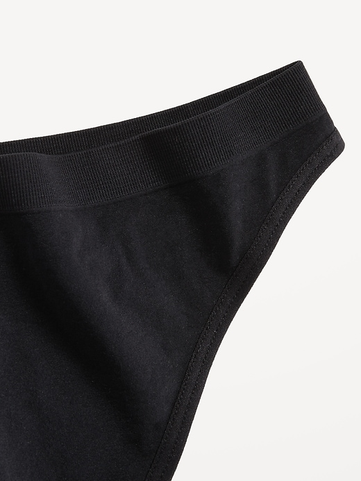 Image number 2 showing, Low-Rise Seamless Thong Underwear