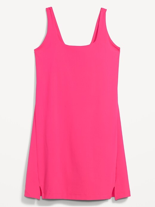 Image number 4 showing, PowerSoft Sleeveless Shelf-Bra Support Dress for Women