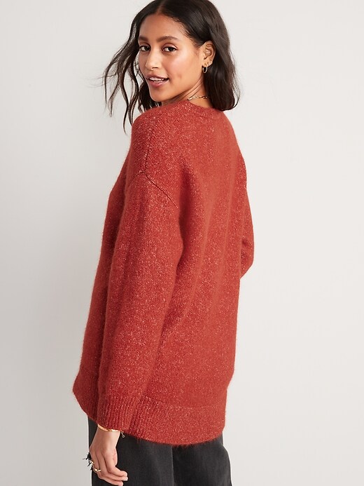 Image number 2 showing, Cozy Cocoon Tunic Sweater for Women
