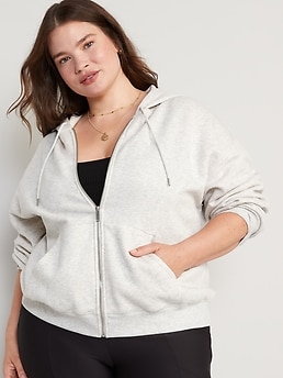 Fleece Full-Zip Hoodie for Women