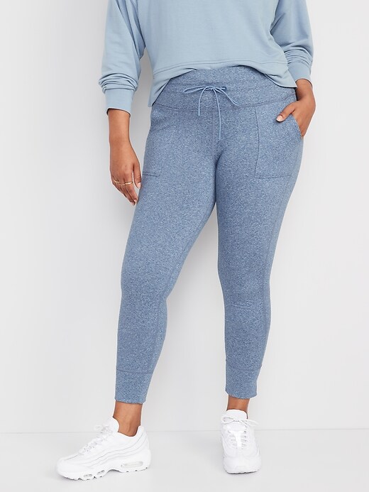 Image number 5 showing, High-Waisted CozeCore Jogger Leggings for Women