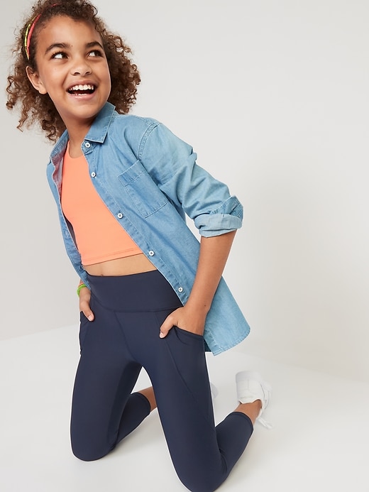 Kids leggings clearance with pockets