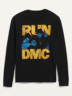 T-shirt à manches longues à imprimé Run-DMC™ unisexe  pour Adulte
