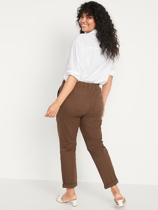 Image number 6 showing, High-Waisted OGC Chino Cropped Workwear Pants