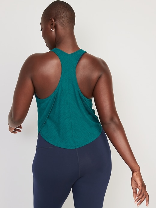 Image number 6 showing, Racerback Crop Performance Tank Top