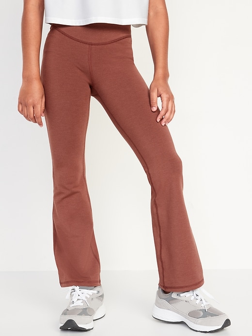 Old Navy HighWaisted PowerChill Crossover Flared Leggings for Girls