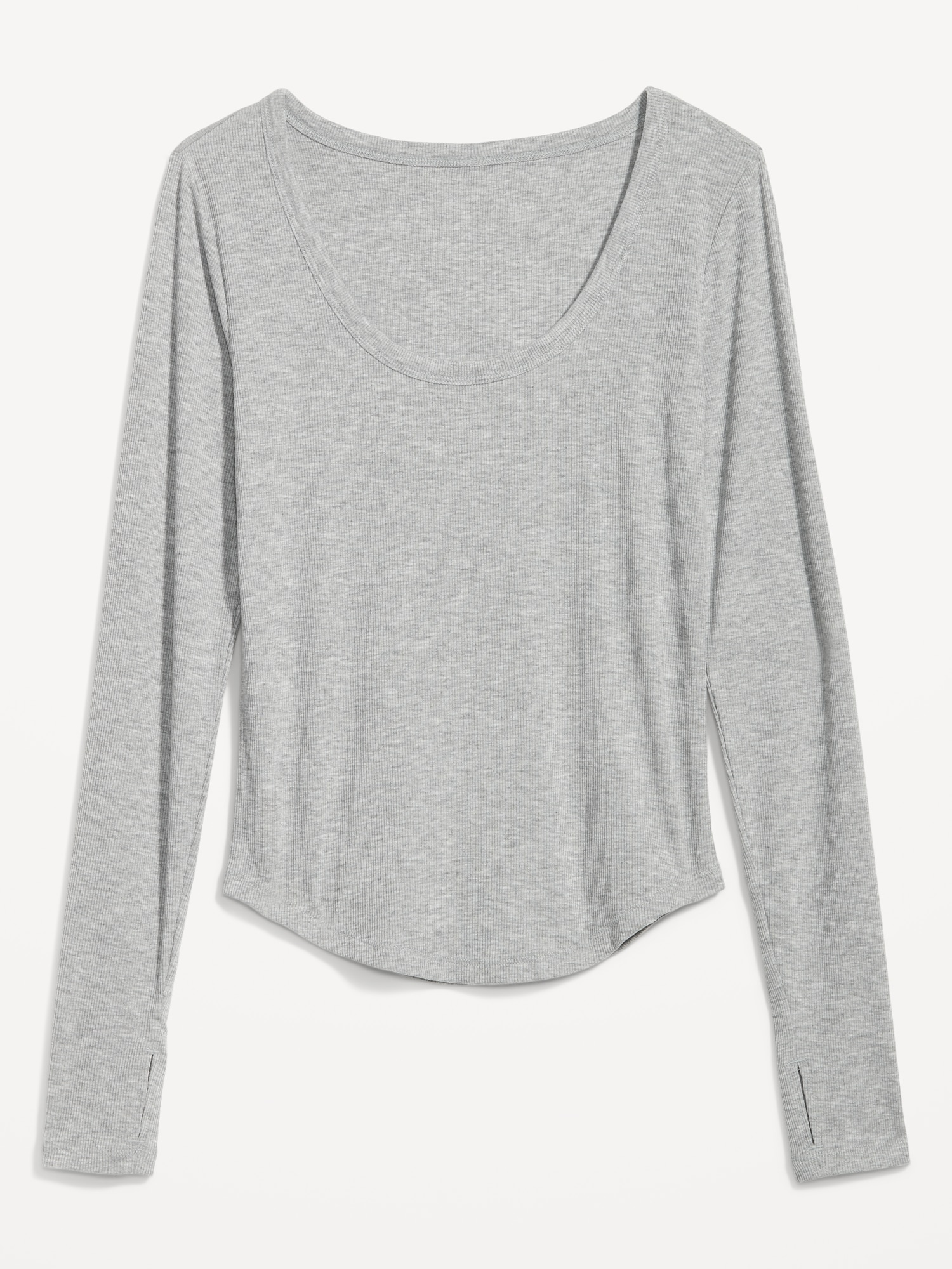 UltraLite Long-Sleeve Rib-Knit Top | Old Navy