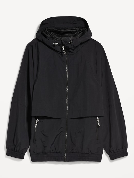 ジャケット・アウター Nylon Water-repellent Zip-up Jacket OVY Recycled Nylon Water-repellent Zip-up Jacket (Black) | OVY