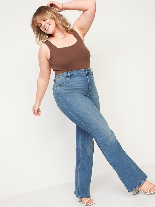 Image number 3 showing, High-Waisted Wow Flare Jeans