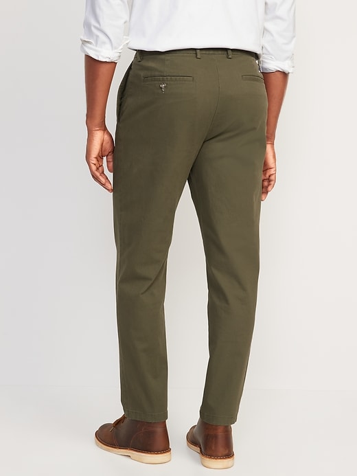 View large product image 2 of 3. Loose Taper Built-In Flex Rotation Ankle-Length Chino Pants