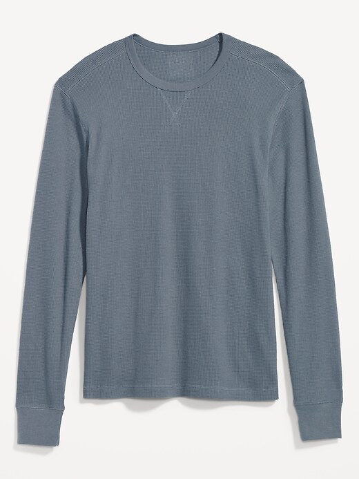 Navy thermal outlet shirt