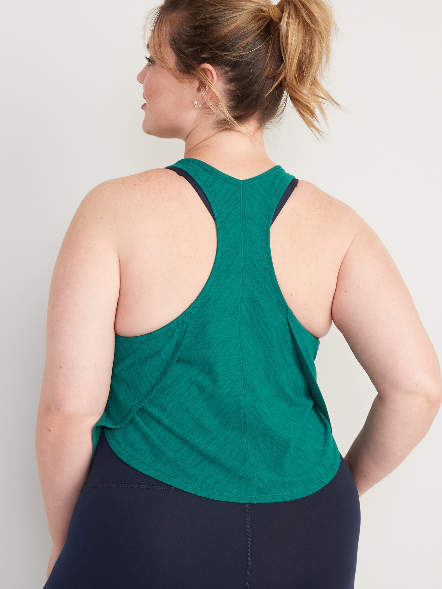 Breathe ON Cropped Slub-Knit Tank Tops 2-Pack for Women | Old Navy