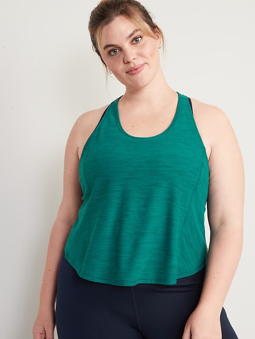 Image number 5 showing, Breathe ON Cropped Tank Tops 2-Pack for Women