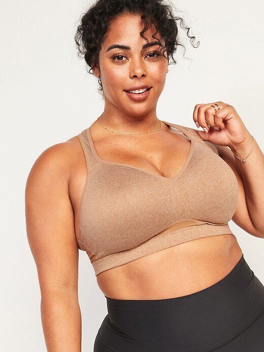 Image number 1 showing, High Support Racerback Sports Bra