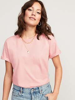 Short-Sleeve Vintage T-Shirt for Women