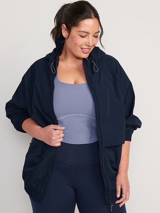 Water-Resistant Hooded Performance Zip Jacket | Old Navy