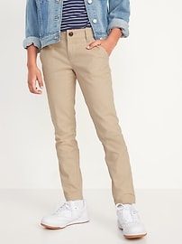 L'image numéro 1 présente Pantalon d’uniforme à coupe ajustée pour fille