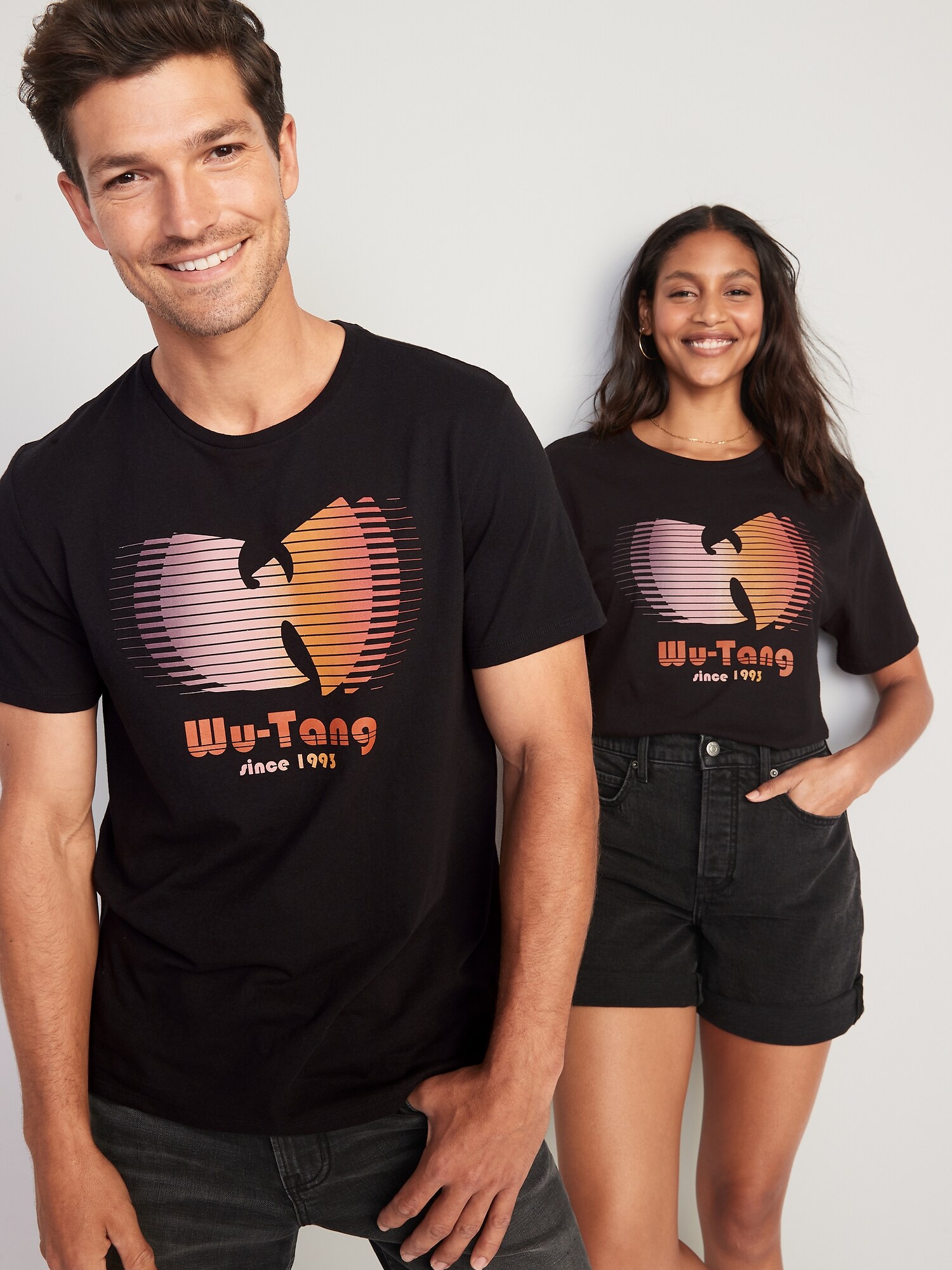 Official Wu-Tang Clan 'Tour '93' Logo T-Shirt – Men's Black Unisex Tee, Size XL, 100% Cotton - View #8