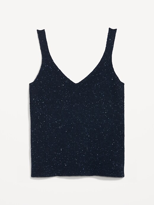 Image number 4 showing, Speckled-Yarn Rib-Knit Tank Top for Women