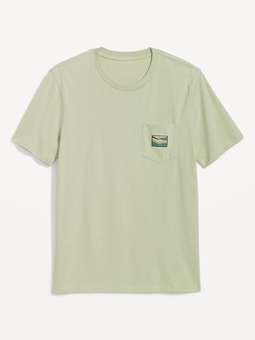 old navy men's pocket tee