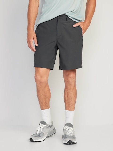 StretchTech Go-Dry Cool Ripstop Chino Shorts -- 7-inch inseam